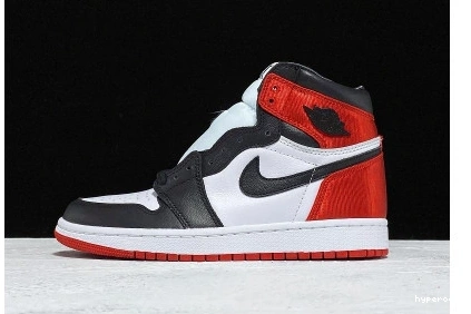 Hyperoad SATIN BLACK TOE HIGH - RETRO 1 JORDAN 1124